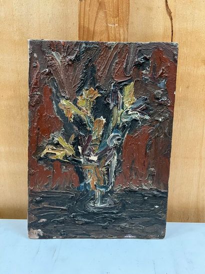 Modern school
Bouquet of flowers
Oil on canvas,...