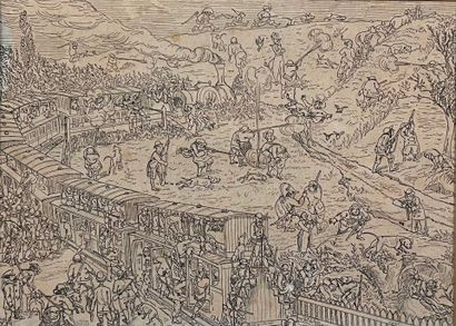 French school of the 19th century: 
The Dourdane...
