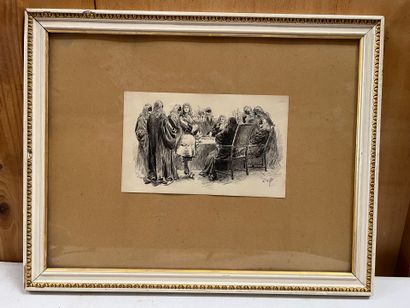 19th century French school
Plot
Ink on paper,...