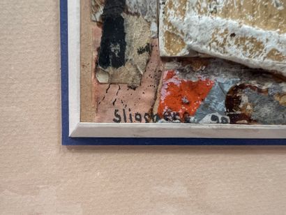 SLIODBERE
Composition
Collage, signed and...