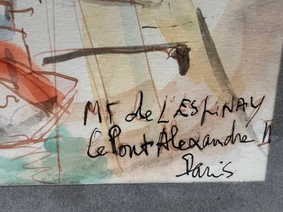 Marie Françoise DE L'ESPINAY (1927) 
Alexandre...