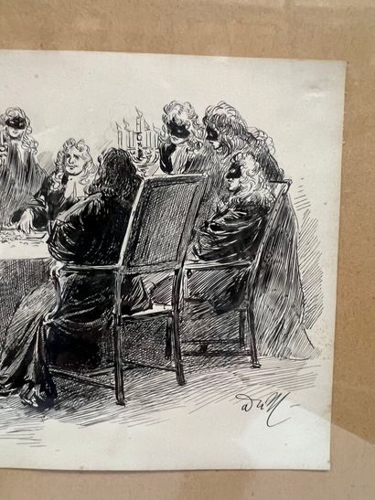 19th century French school
Plot
Ink on paper,...