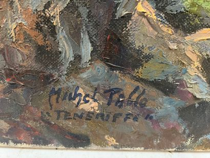 Michel PABLO
Tenerife
Oil on canvas, signed...