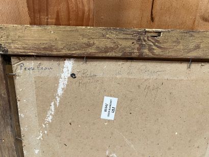 Modern school 
View of Peyreleau
Oil on cardboard,...