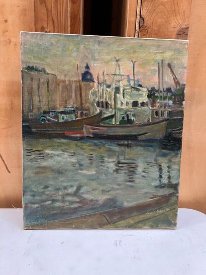 Gérard BEAUPRE (20th century) 
Boats in the...