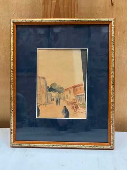 Lino DE BENOIST
Rue de Taroudant, 1949
Watercolor...