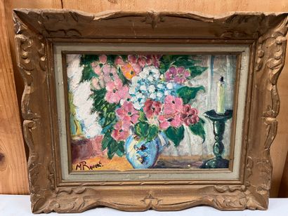 Madeleine ROUART (1896-1986)
Bouquet of flowers
Oil...