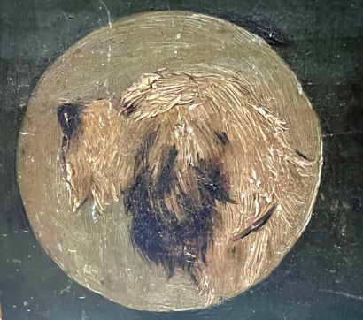 Modern school

Two portraits of dogs

Oil...