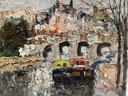 Oscar SCHMAL (1904-1976)
Pont-neuf à Paris,...