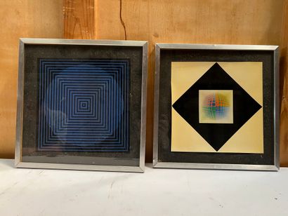 After Victor VASARELY (1906-1997)
Beta /...