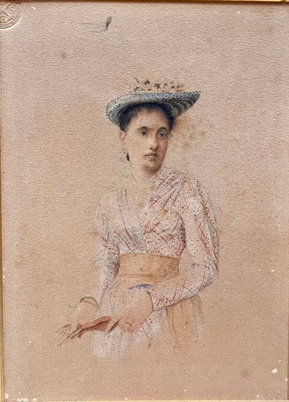 Modern school
Portrait of a Woman
Pastel...