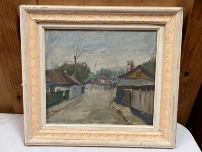 George VLAESCU (20th century)
Narrow street...