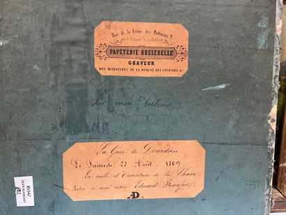 French school of the 19th century: 
The Dourdane...
