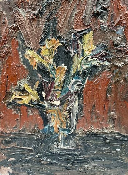 Modern school
Bouquet of flowers
Oil on canvas,...