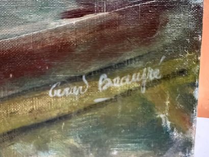 Gérard BEAUPRE (20th century) 
Boats in the...