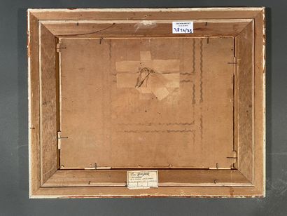 J. POUZOL (20th)
Seaside
Oil on cardboard,...