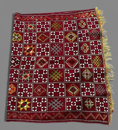 Lot of rugs : 
Carpet on pink background....