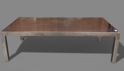 Rectangular aluminum coffee table
Circa 1970....