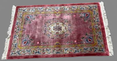 Lot of rugs : 
Carpet on pink background....