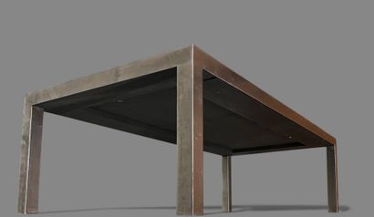 Rectangular aluminum coffee table
Circa 1970....