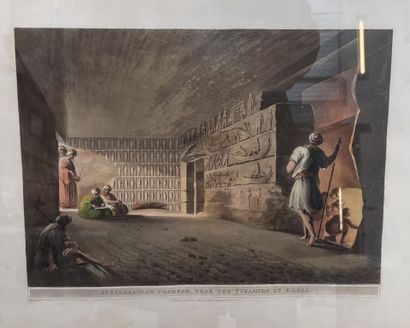 Lot de pièces encadrées XIXème et XXème siècle...