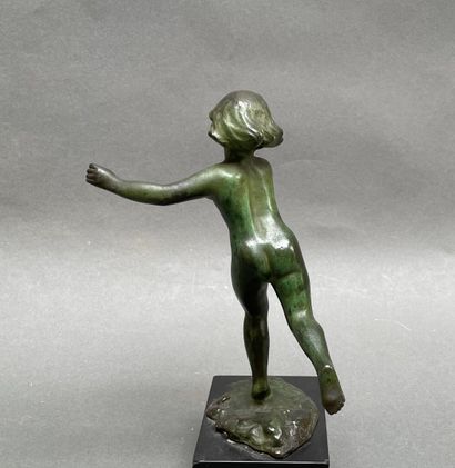 Eugène CANNEEL (1882-1966) 
Fillette dansant
Epreuve...