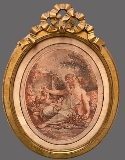 Lot de gravures du XVIIIème siècle
Tache...