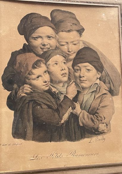 Lot de gravures XIXème siècle, notamment...