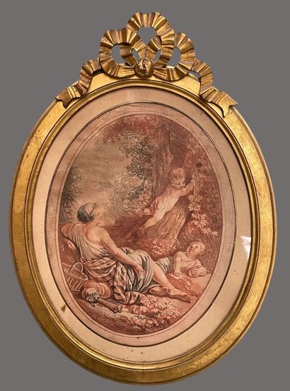 Lot de gravures du XVIIIème siècle
Tache...