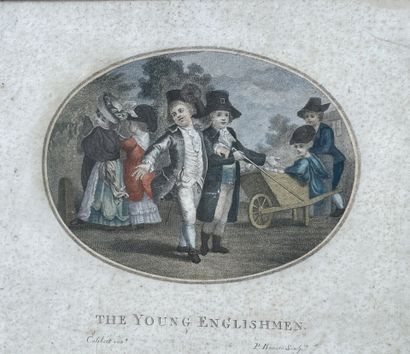 Lot de gravures XIXème siècle, notamment...