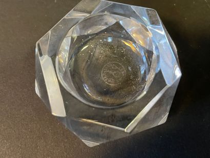Lot de verrerie et cristal comprenant carafe...