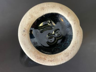 Suite de quatre vases de formes libres en...
