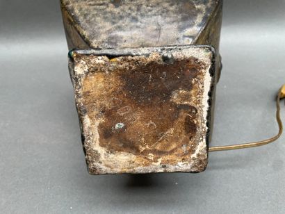 Vase de forme balustre en céramique émaillée...