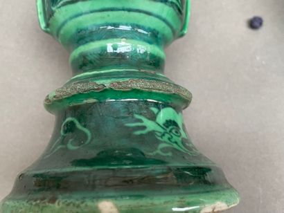 Ensemble de vases et théière en céramique...