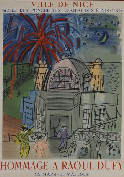 Raoul DUFY, D'après
Ville de Nice - Hommage...