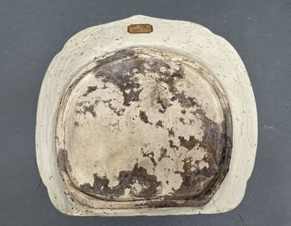 Main de Bouddha en bronze patiné
Thaïlande,...