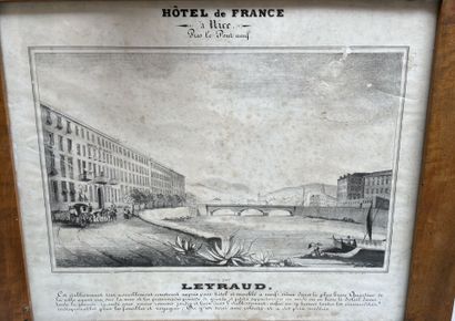 Lot de pièces encadrées XIXème et XXème siècle...