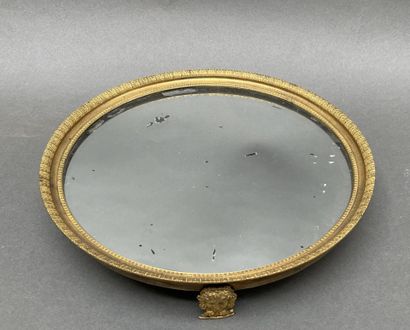 Surtout de table en bronze doré ciselé d'une...