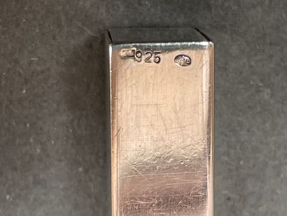 Lot en argent Minerve comprenant : 
-Timbale...
