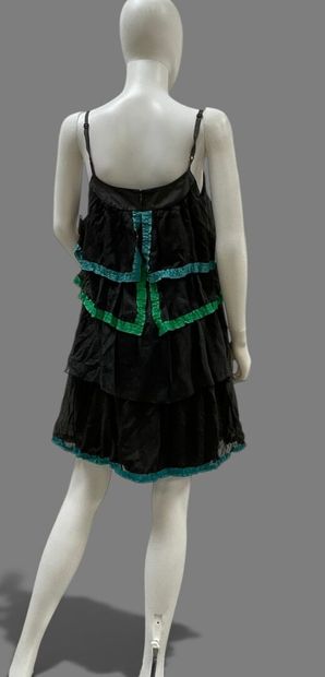 MARC by MARC JACOBS 
Gray chiffon dress with...