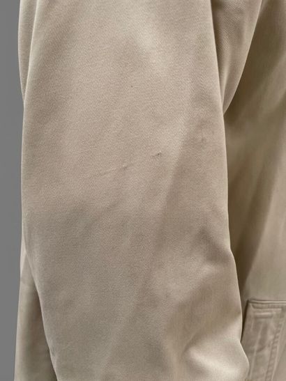 BURBERRYS
Beige cotton gabardine trench coat,...