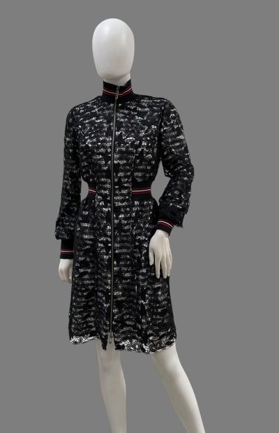 Sonia by Sonia RYKIEL 
Bomber-style guipure...