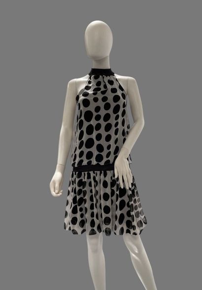 RINASCIMENTO 
Mousseline dress with an American-style...