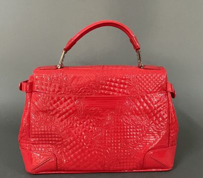GIANNI VERSACE Vanitas 
40 cm bag in red...