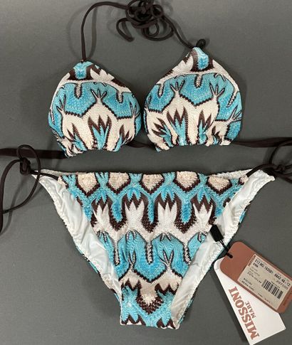 MISSONI 
Two-piece swimsuit with a triangle...