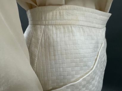 Yves SAINT LAURENT Rive Gauche 
Piqué cotton...