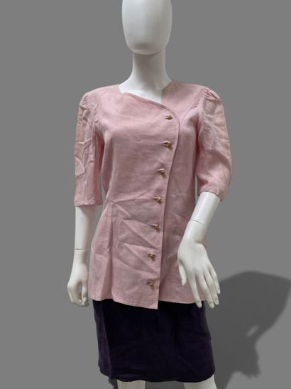 UNGARO Parallèle 
Linen set consisting of...