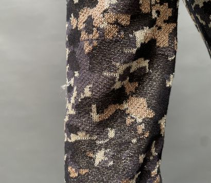 MISSONI 
Jersey dress with gold lurex and...