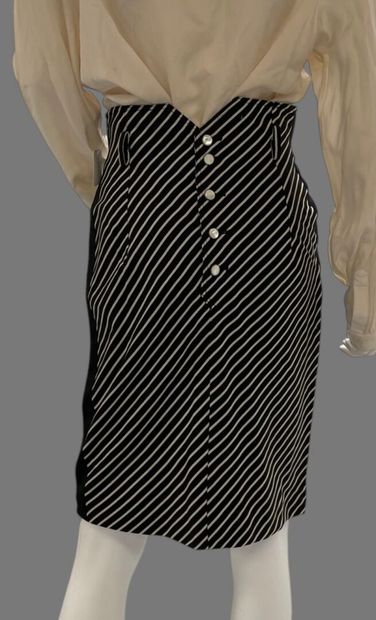 UNGARO Parallèle 
Set including an ecru wool...