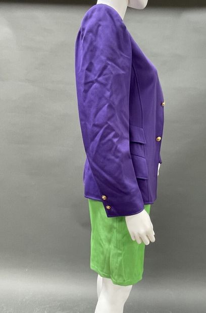 UNGARO Parallèle 
Set including a purple...